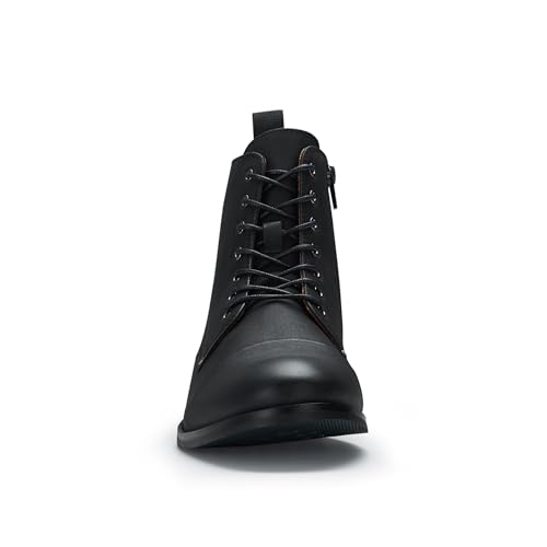 Image of Polar Fox Men's Ankle Dress Boots | Lace-up Casual Fashion Boot Collection | Cap Toe & Plain Toe Styles |