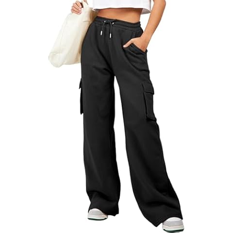 Aleumdr Women's Cargo Sweatpants Cover