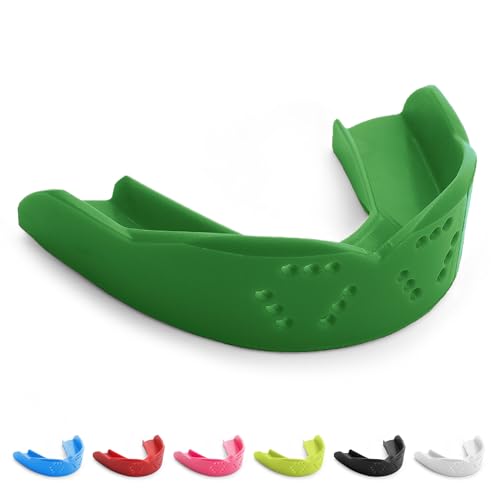SISU 3D Mouthguard, Forest Green - Pre-Formed, Easy Fit Protection