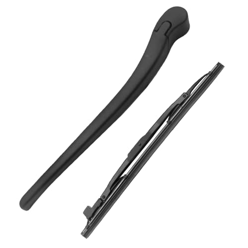 Brazo y escobilla del limpiaparabrisas trasero negro compatible con BMW serie de coches