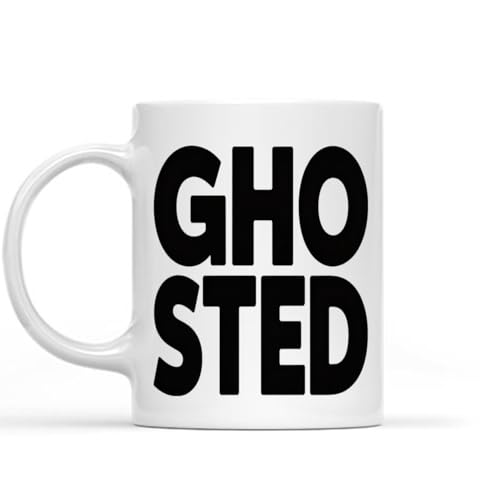 Funny Gift Idea for Dear Friend Millennial Themed Ghosted Handmade 11 Ounces 11 Oz White Ceramic Coffee Mug