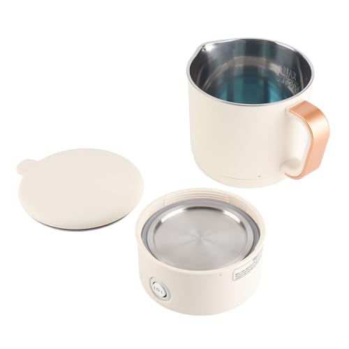 Portable Travel Electric Kettle, Fast Boiling Cordless Water Warmer for Coffee, Tea, 800ML Detachable Hot Water Kettle (US Plug 110V)