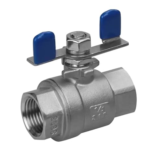 Vanne à bille en acier inoxydable 316 25 bar pour tuyauterie industrielle