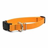 Picture of PACKT - Endeavor Waterproof Dog Collars for Large Dogs - Waterproof, No Stink, Made in USA | Tangerine - Large Dog Collar | Orange Dog Collars for Large Dogs Male & Female | L - XL Dog Collar for Dogs