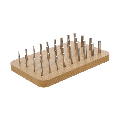 Panneau perforé en bois avec chevilles en acier inoxydable POPETPOP