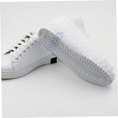 Sosoport par de protectores de silicona para hombres y mujeres, galoshes reforzados lavables para uso exterior miniatura 3