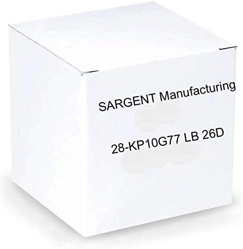 Sargent 28-KP-10G77-LB-26D Keypad 10 Line Cylindrical Lock w/ Standard Sargent Cylinder