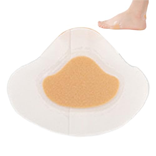 Parches para Ampollas - 50 Unidades de Calcomanías Adhesivas para Talones,Parches Impermeables e Invisibles para Callos, Ampollas y Fricción, Unisex