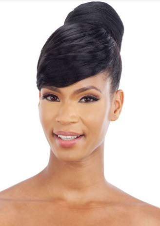 MAYDE BEAUTY SYNTHETIC EVERYDAY BUN & BANG LOVELY DAY (1B)