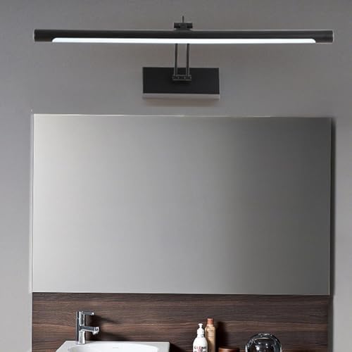 LED aplique de espejos giratorio regulable de 40cm impermeable IP44 6