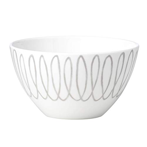 Kate Spade Charlotte Street East Soup Bowl, 0.65 Lb, Taupe/Grey #TOP10