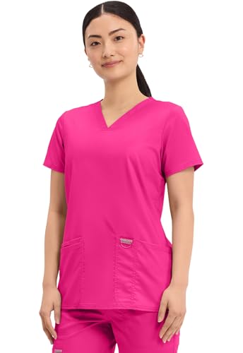 Image of Cherokee Medical Women's Scrub Top V-Neck Modern Classic Fit with 3 Pockets, Ultra Soft and 2-Way Stretch Fabric - WW620