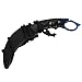 Andux Karambit Camping Hunting Tool with Cord ZD-01 (Smoke Blue)