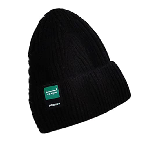 AYJS Gorro Suave Y Cálido para Mujer, Gorro De Punto De Invierno para Hombre, Gorro De Moda, Cómodo Y Transpirable, Todos Los Tamaños Son Unisex Cover
