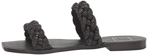 Dolce Vita Women's Indy Slide, Black Rhinestone, 9.5 #TOP7