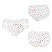 Littleforbig Unisex Hipster Briefs Hearts and Dots Pattern Mesh Shaping Tucking Gaff Briefs for Sissies Crossdressers Transgender Individuals 2XL