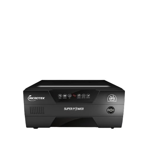Microtek Inverter for Home, Office & Shops | Super Power New 1200 12V Pure Sine Wave 1115VA / 925W UPS | Wide Voltage Range | High Efficiency | 3 Years Warranty-image-45