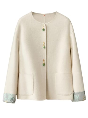 Manteau en laine double face femme HangErFeng 171 luxe