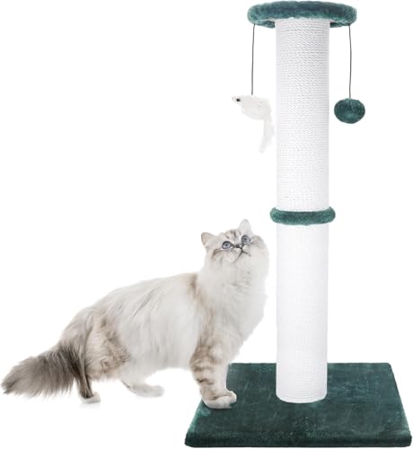 FJJRTWDG Practical Thickened Cat Scratch Posts, Artificial Pet Scratch Boards, Suitable for Indoor Pets Suitable for Indoor Pets(Green)