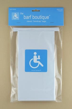 "Handicap" Barf Bags (5/pk)