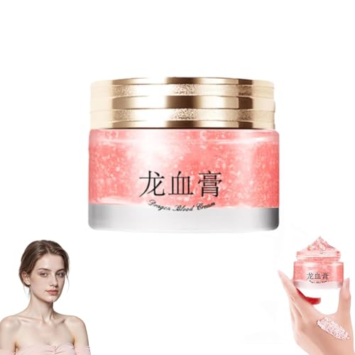 Crema tonificante con retinol, placenta y sangre de dragón, hidratante reafirmante antiarrugas para mujeres, hidratación profunda y luminosidad, crema real con retinol para una piel suave (1PCS)