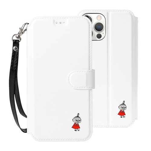 For ムーミン iPhone SE (第2世代/第3世代) iphone7 iphone8 iphone 6/6S 用 ケース 手帳型 高級puレザー 横置き機能 財布型 プレミアムレザーウォレットケース, マグネット式 3カードスロット&1ポケット ス