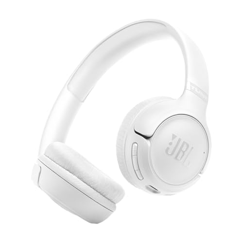 JBL Tune 530 BT, Casque Audio sans Fil, léger et Confortable, Bluetooth 6.0, autonomie jusqu'à 76 h, Charge Rapide, Design Pliable, Son JBL Pure Bass, Google Fast...