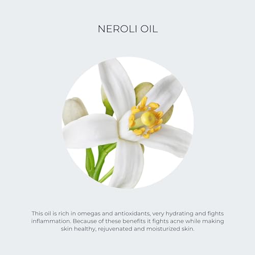 Alana Mitchell AM66 Nourishing Neroli Face Oil (0.5 Oz) – Soothing Neroli Oil For Glowing Skin – 100% Natural Face Moisturizer Oil – Anti-Aging & Acne Fighting Face, Neck, & Body Oil thumb #4