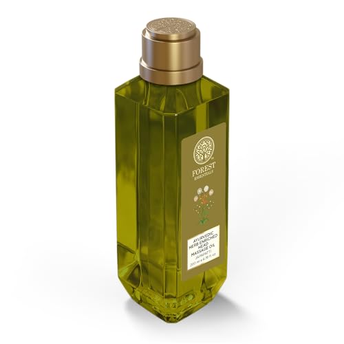 Image of Forest Essentials Japapatti Head Massage Oil | Ayurvedic Hair Oil for Hair Growth & Dry Frizzy Hair | Ideal for Dry, Chemically Treated Hair (Pack of 2)