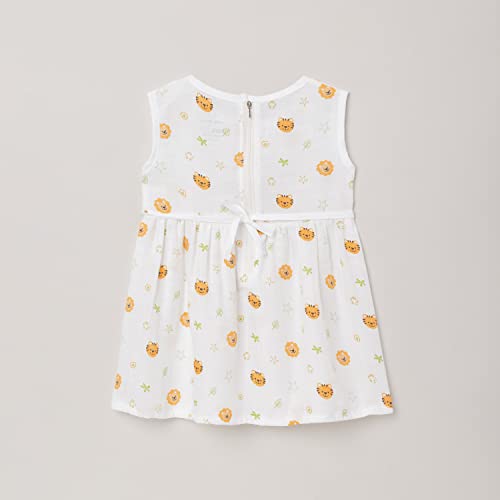 Image of The Boo Boo Club 100% Organic Cotton Muslin Printed Frock Dress for Baby Girls and Kids