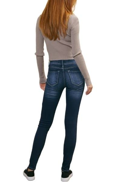 Kancan Mid Rise Super Skinny Jeans KC7085DH4