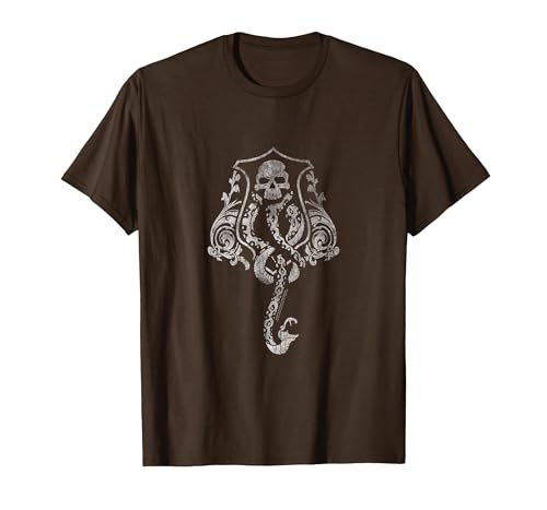 Image of Harry Potter Dark Mark Crest T-Shirt, Men, Brown, Small