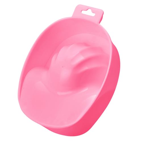 mophrati Paquete de 4 cuencos removedores de uñas para suavizar las cutículas, cuencos profesionales para remojar las uñas