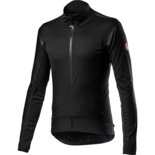 CASTELLI Chaqueta Ligera Alpha Ros 2 Deportiva, Hombre, Negro Claro, L