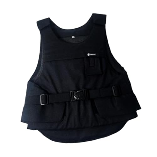 Aymzbd Chaleco Ecuestre Protector para Niños Chaleco de Equitación Infantil Accesorio de Acolchado Chaleco Transpirable de Absorción de Impactos, M
