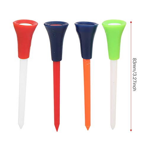 Golf-tee-50PCS-Plastic-Plastic-Golf-Tees-Long-Tees-83Mm-Mixed-Colors-Golf-Training
