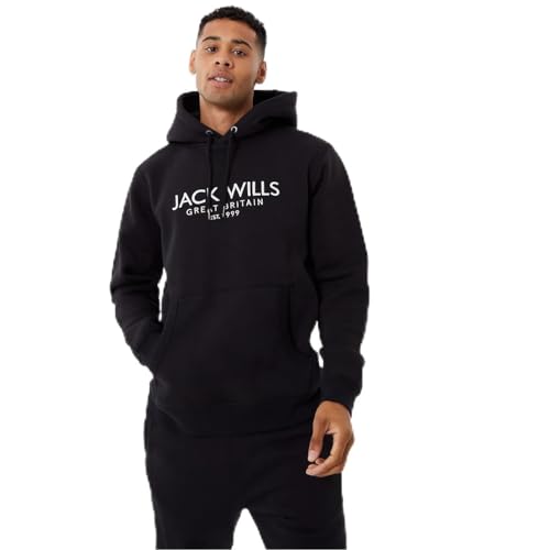 Pull Rayé Jack Wills – Femme Taille 8 – Mélange Laine Angora – Noir – Occasion