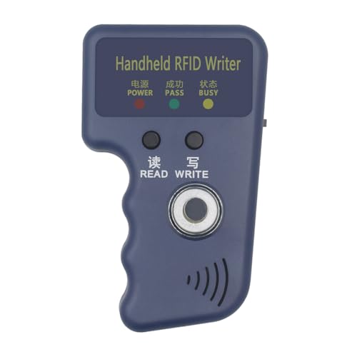 Duplicazione RFID efficiente: questo lettore di duplicazione RFID legge i chip ID RFID da 125 kHz come EM410X, TK410X, T5577 e EM4305. Supporta la scrittura su T5577, T5200, T8625 e EM4305 ed è quindi uno strumento essenziale per l'efficiente duplicazione RFID