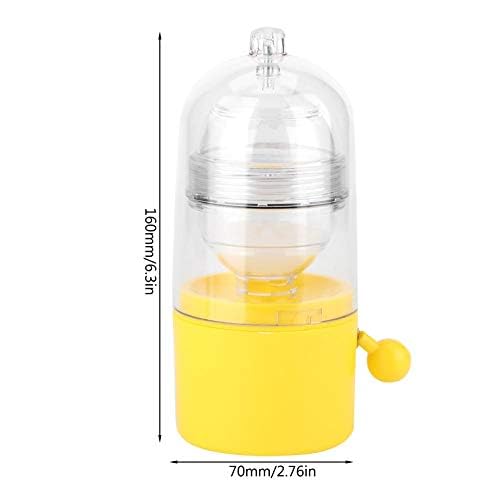 Golden Egg Scrambler Shaker Whisk Hand Powered Golden Egg Maker Eggs Yolk Manual Pull Rope Egg Puller White Mixer Kitchen Gadgets