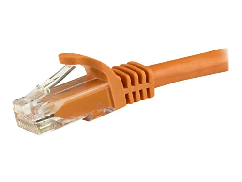 StarTech.com Cavo Ethernet CAT 6 UTP da 1.5 m - Cavo di rete Gigabit antigrovigio 24 AWG - Arancione (N6PATC150CMOR)