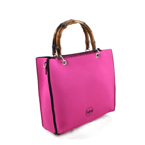 Sac de coffre en bambou bulle taille moyenne pour un retour aux matieres authentiques