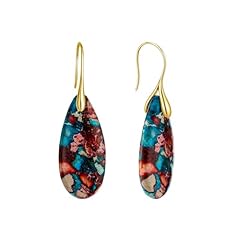 Colorful Red Blue - Gold