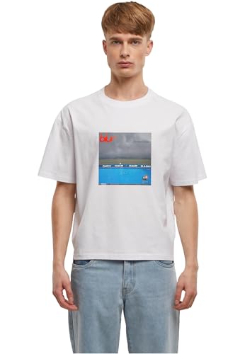 T-Shirt Homme Mc1528-blur MERCHCODE Ballad of Darren Cropped Tee en coton