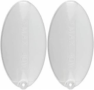 bartyspares 2 x Oval Oven Vent Extractor Hood Light Diffuser Cover Panel Strip for Rangemaster