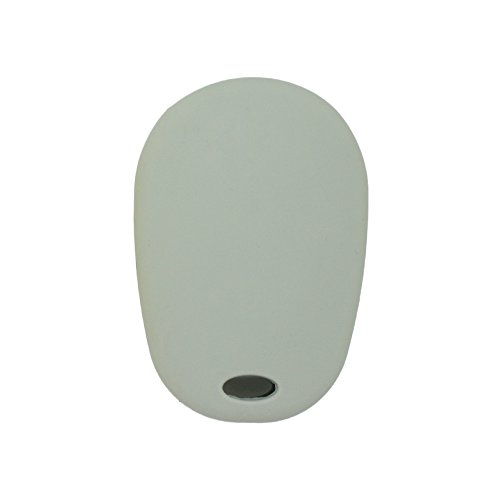 BROVACS Silicone Cover Protector Case Holder Skin Jacket Compatible with TOYOTA 4 Button Remote Key Fob CV2418 Grey - Image 2