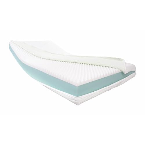 Dibapur® Visco Relax: Orthopädische Visco + Kaltschaummatratze (Hohes Raumgewicht) Auswahl x ca.16 cm Kern mit einem glatten Aloe Vera Bezug ca. 16,2 cm - Made in Germany (80x180 H2)