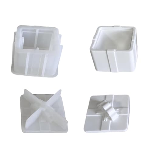 XuQiZZpp Moldes de silicona para organizadores de joyas, molde de resina con forma alternativa para organizadores de joyas, caja de manualidades de silicona