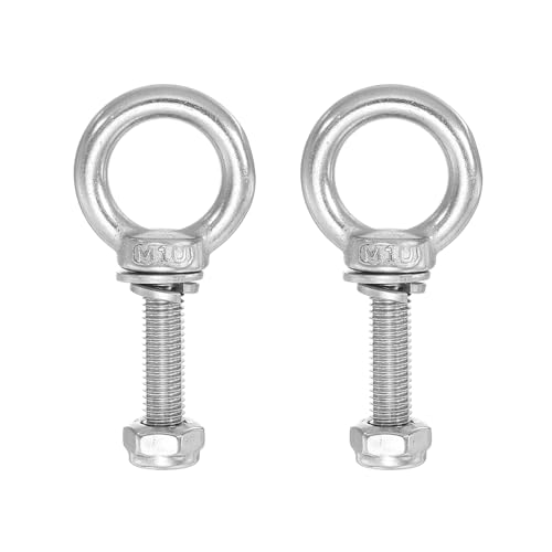 PATIKIL AC{g M10 {g ˂40mm 304XeX|OlW Zp˂ ibg KXPbg bV[t ݂艺Œ`F[ C[[vp 2Zbg