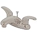 Kingston Brass FB6621LL 4-1/4-Inch in Spout Reach Legacy 4-Inch Centerset Lavatory Faucet with Brass/ABS Pop Up