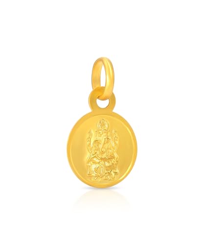 Image of BHIMA Jewels 22K BIS Hallmark 916 Ohm Gold Religious Pendant